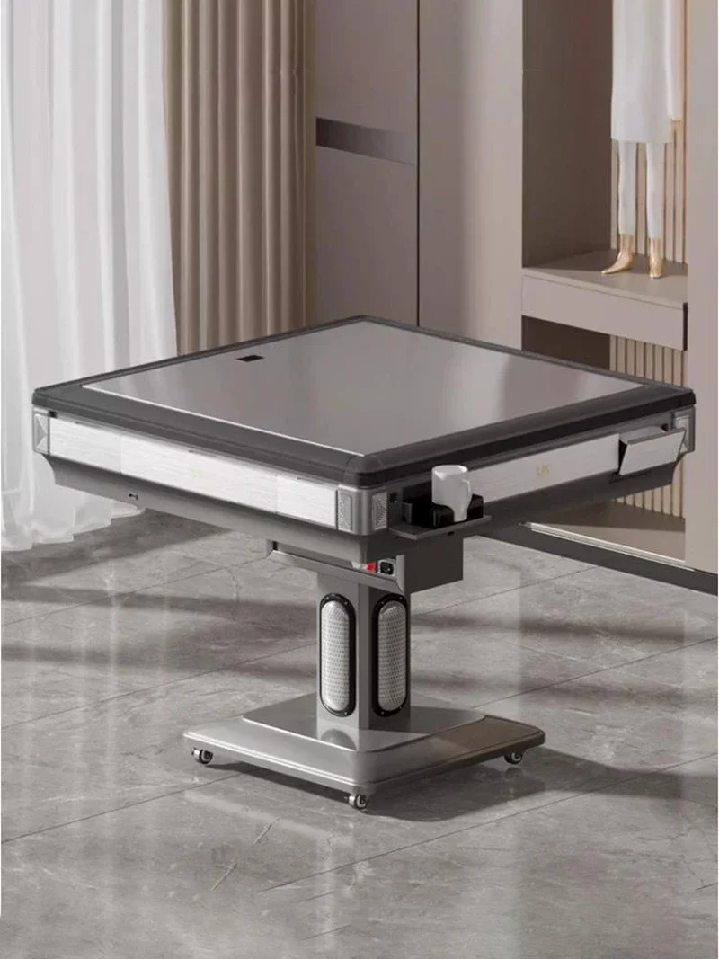 Simple Power-driven Dining Table Fold Storage Drawer Automatic Shuffling Mahjong Table Relax Mesa De Comedor Home Furniture LVMC