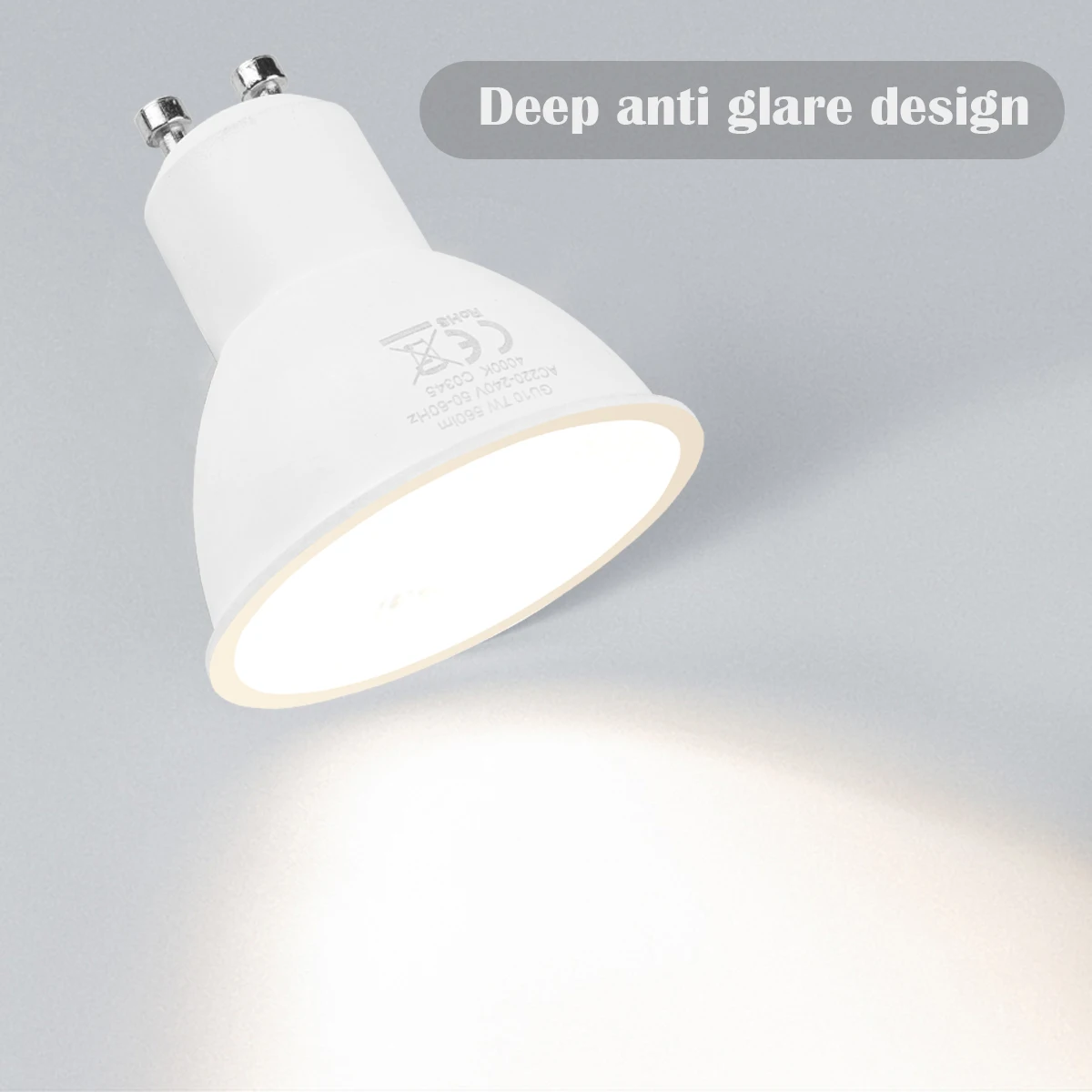 5-12PCS LED spot light GU10 AC220V AC120V LED energy saving bulb 3W 5W 6W 7W 8W You can replace the 50W halogen lamp - Image 5