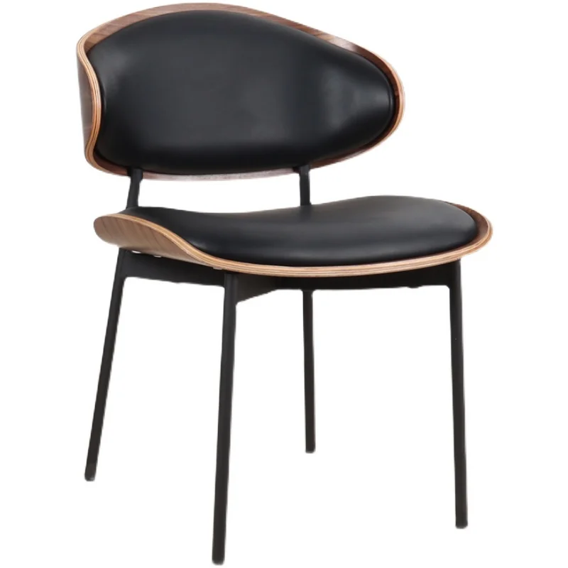 Chair, Nordic style leisure chair, modern simple dining chair, study office chair, makeup chair, hotel restaurant chair - Image 5