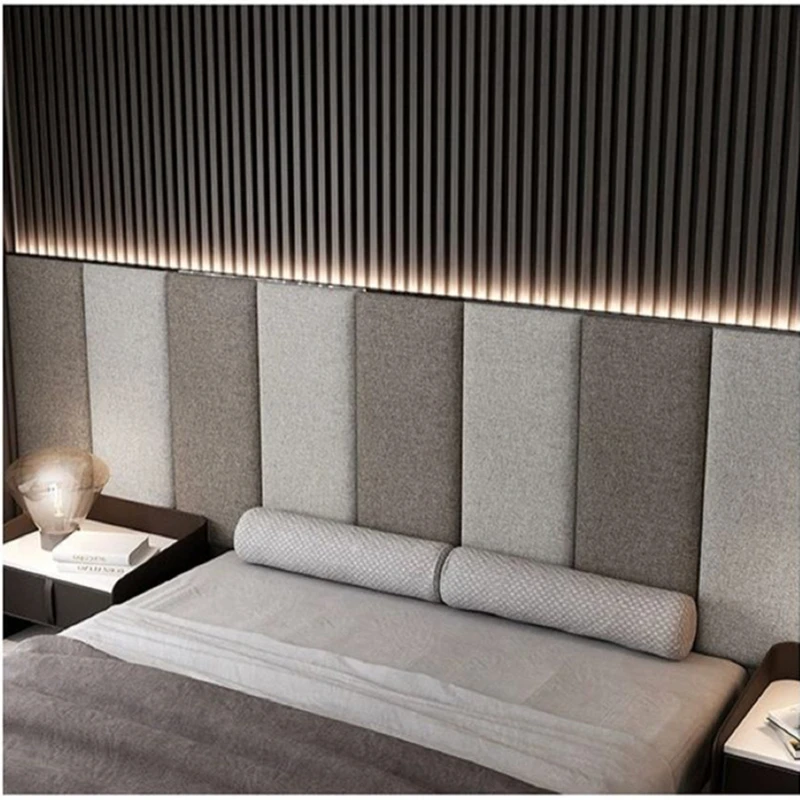 Bed Headboards Soft Wall Panels Anti-Collision Self-Adhesive Morden Bedroom Furniture Tatami Decor Stickers Tete De Lit Cabecero - Image 2