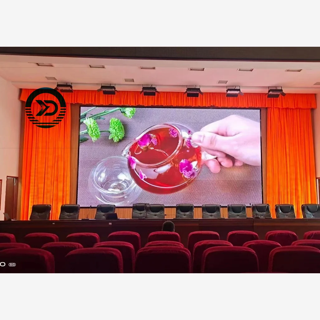 Wholesale price 640*480mm video cabinet indoor conference room P3.076 LED display fixedly installed on the wall to play video - Image 4