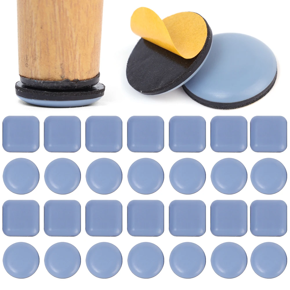 Self-adhesive Sliding Pad Kitchen Appliance Gaskets Mini Furniture Sliders Feet Glider Table Chair Leg Mat Home Floor Protector - Image 2
