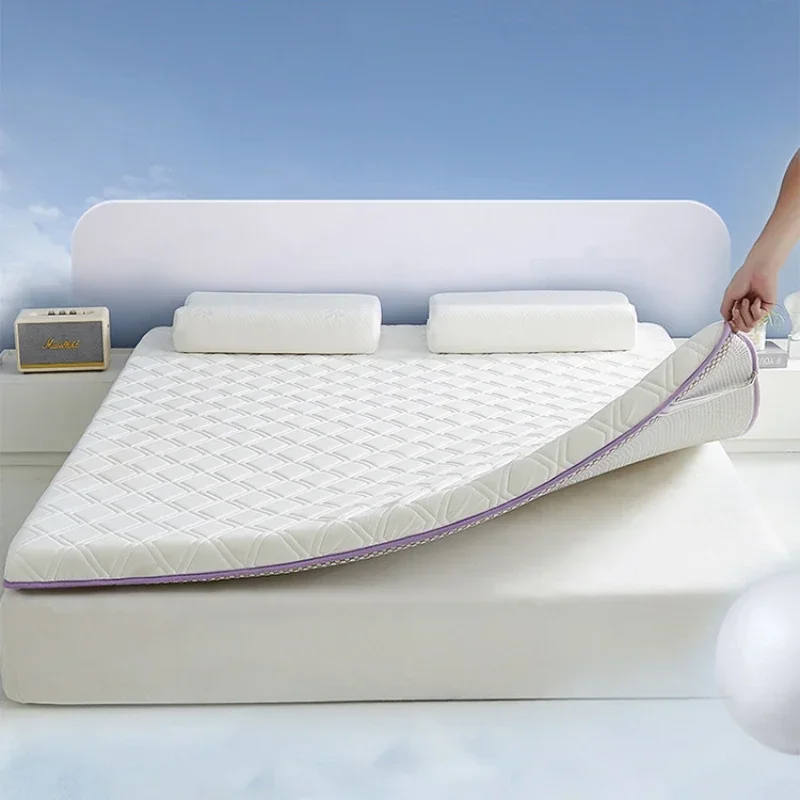 Multi-size High Density Sponge Foldable Mattress Filling Natural Latex for Hotel Dormitory Home Soft Mat King Queen Size Bed - Image 2