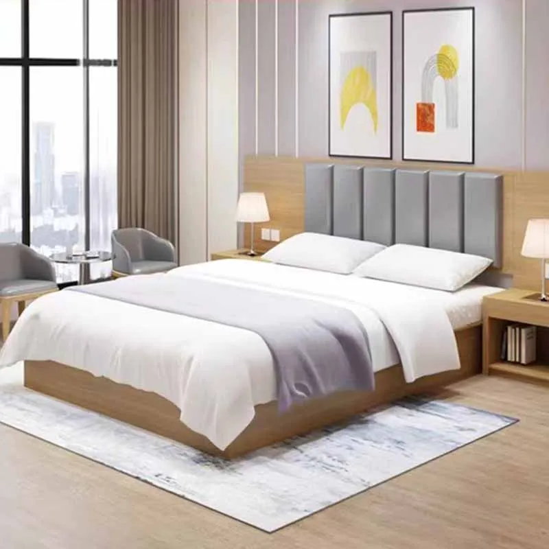 wood waterproof soft double bed european bedroom wooden modern queen beds twin luxury upholstered camas de dormitorio furniture