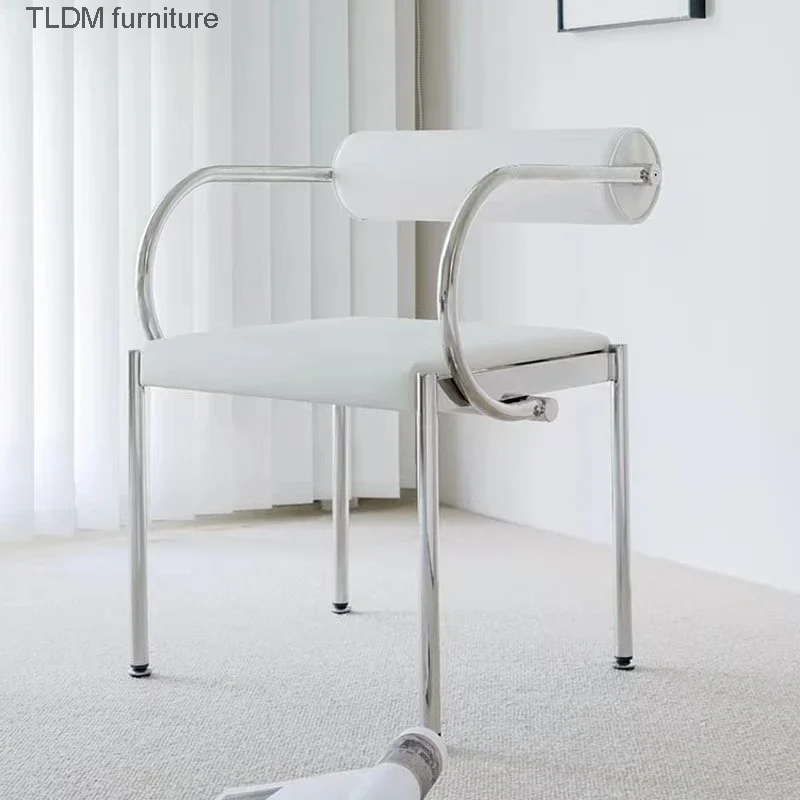 Unique Modern Chairs Designer Living Room Armchair Makeup Dining Chairs Italian Nordic Outdoor Silla Comedor Library Furniture