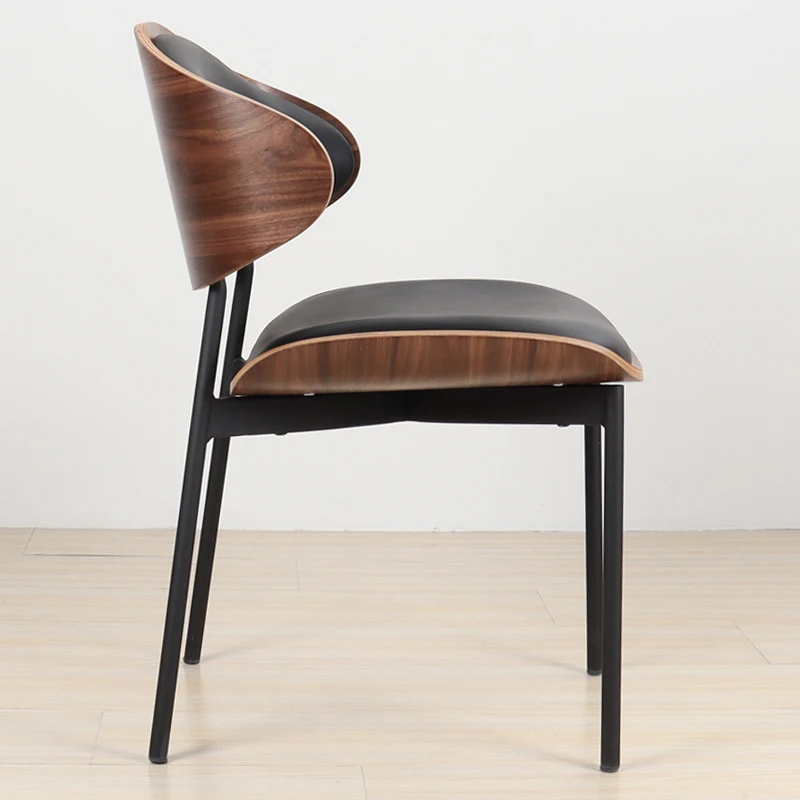 Chair, Nordic style leisure chair, modern simple dining chair, study office chair, makeup chair, hotel restaurant chair - Image 4