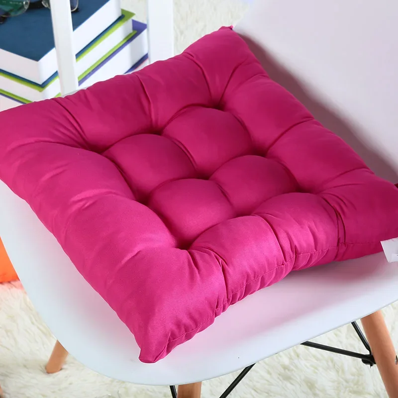 Colourful Chunky Seat Pads Cushion Chair Garden Cushion New Home Textile Cushion Garden HomeTie On Office Garden Dining Kitchen - Image 2