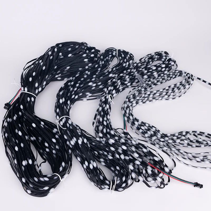5V WS2811 WS2812 3PIN Black Wire LED String Lights Dream Color Accessories RGBIC Addressable Individually Fairy Light - Image 6