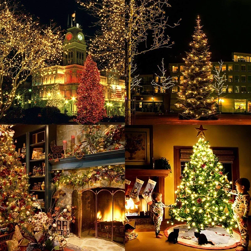 10M 100Leds Xmas Outdoor christmas lights led string lights Luces Decoracion fairy light holiday lights lighting tree garland - Image 5