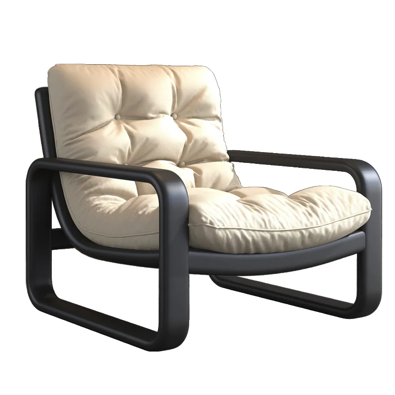 Bedroom Armchair Throne Chair Room Lounge Design Balcony Furniture Cheap Relax Armchairs Leather Wheel Muebles Floor Upholstered - Image 2