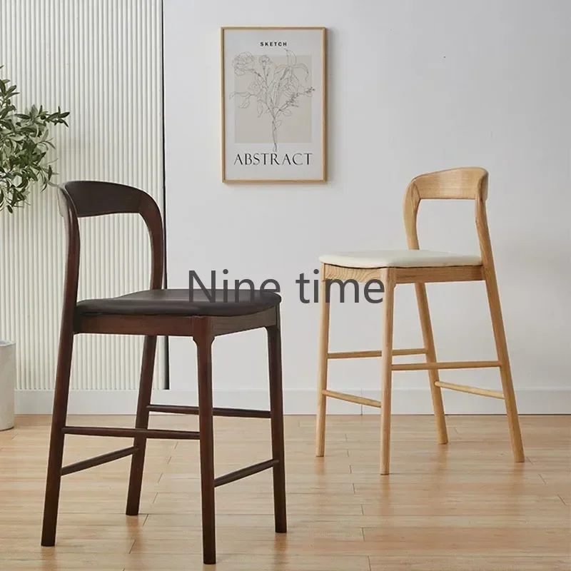 Tabouret De Cuisine Bar Mid-century Bar Stools Chair Make Up Chaise Design Luxury Backrest Metal Taburete Alto Outdoor Nordic - Image 2