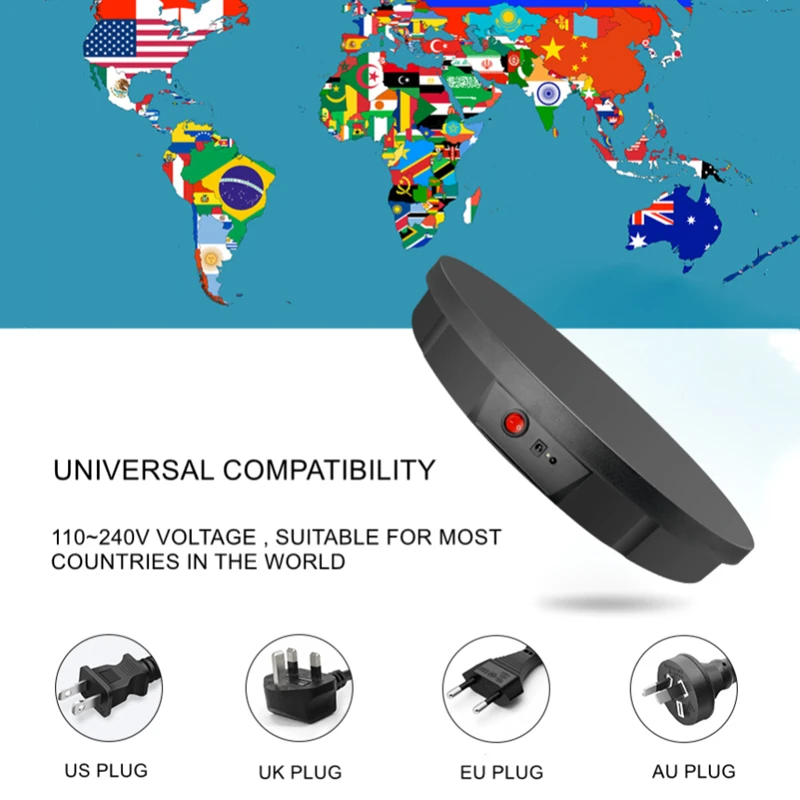 52cm Remote Control Electric Rotary Turntable 100KG Load 360° Automatic Display Stand for Photography Video Shooting Exhibition - Image 3