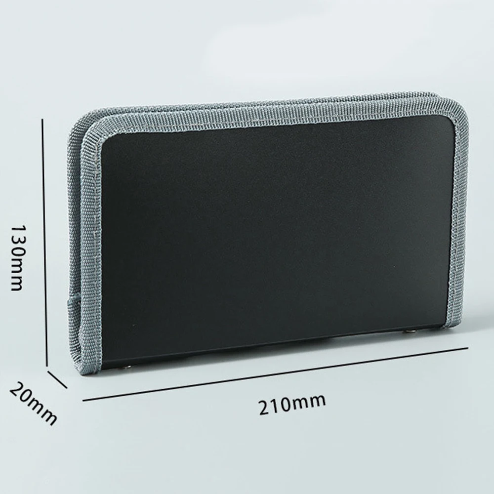 A6 Colorful Expanding File Folder Bag Wallet 13 Compartment File Pouch Bill Pouch Document Zipper Organizer Office Supplies - Image 5