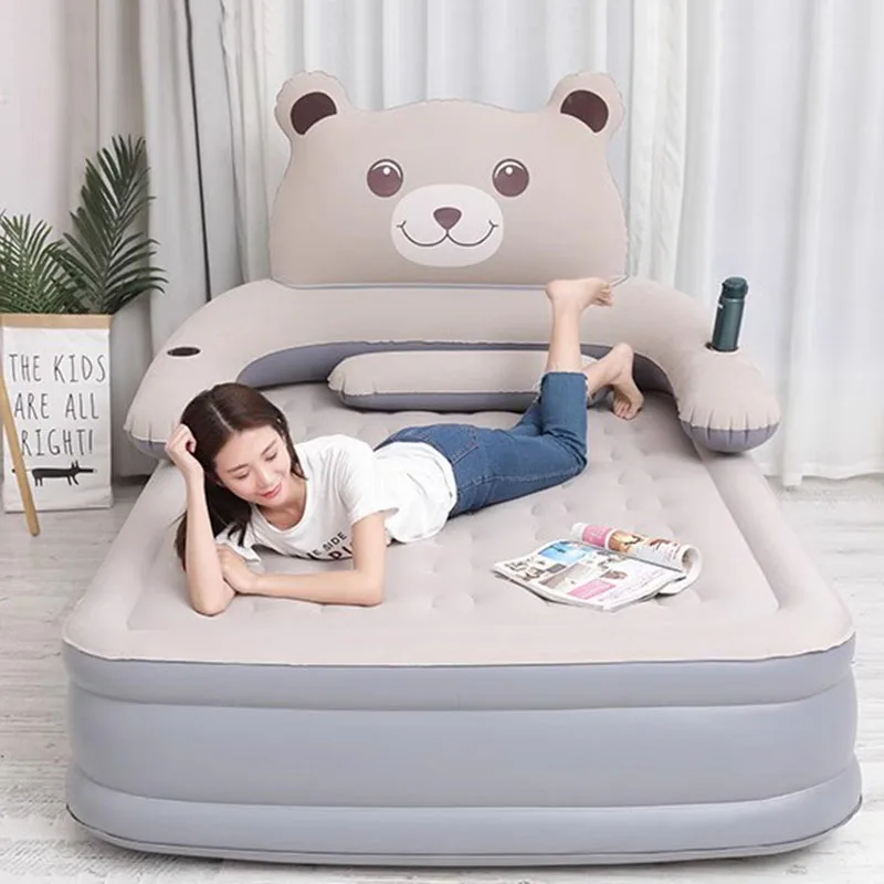 Bedroom Children Bed Full Double Queen Inflatable Design Space Saving Massage Modern Bed Sleeping Camas De Casal Home Furniture - Image 6