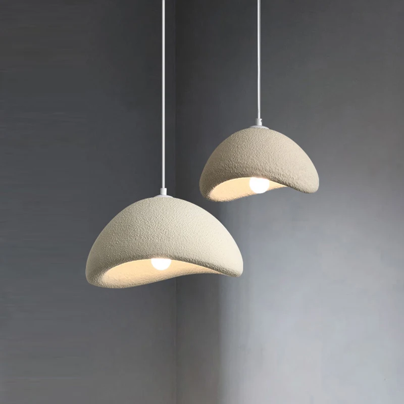 Japanese Style Wabi Sabi E27 Led Ceiling Chandelier Modern Dining Table Pendant Light for Living Room Bedroom Loft Hanging Lamp - Image 5