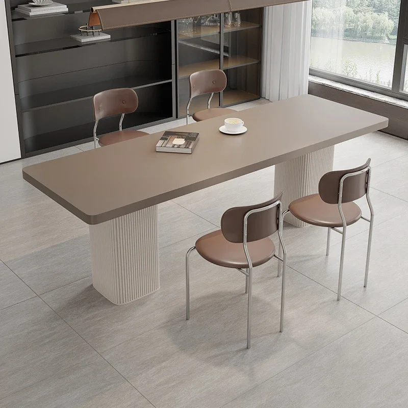Dining Table Modern Dinning Tables Sets Luxury Kitchen Cafe Living Room Center Coffee Garden Individual Home Coffee Furniture - Image 2