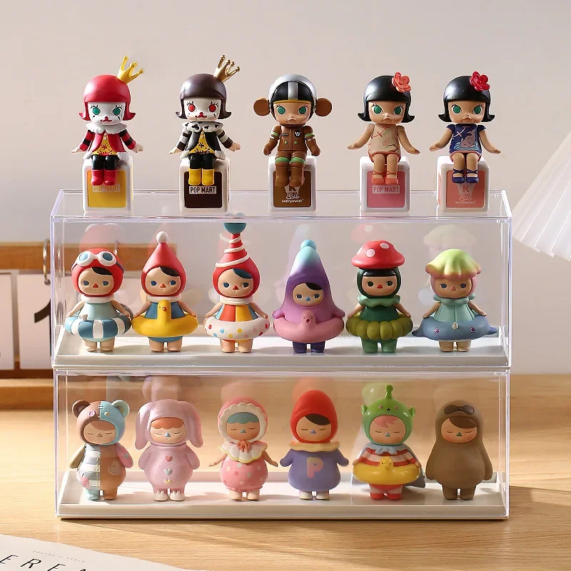 Acrylic Clear Doll Toys Storage Organizer Box Mystery Box Display Stand Popmart Storage Case Waterproof Dust Proof Blind Box - Image 4