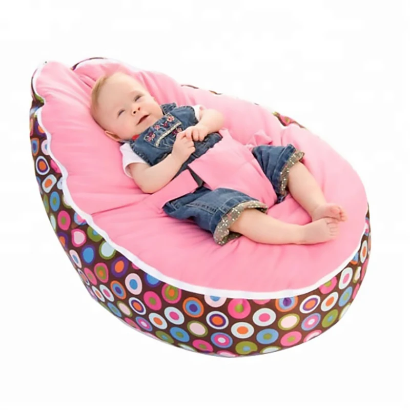 Soft Kids Bean Bag Baby Sleeping Bed Chair-No Filler Just Cloth Cover- Can Customize