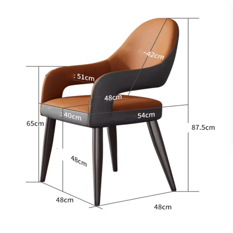 Chairs Kitchen Dining Chair Furniture Designer Office Modern Home Living Room Chaise Restaurant Salle Manger Outdoor Gamer - Image 6