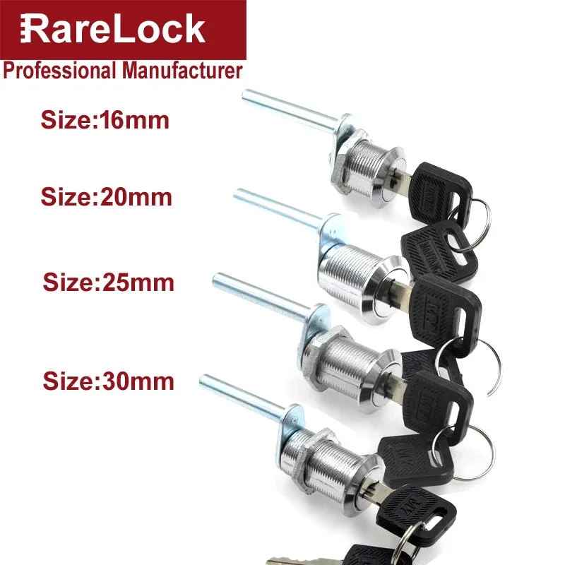 Drawer Cabinet Lock for Office Funiture Desk Home Beside Table Bookcase Tool Box School Locker Hardware Rarelock MS541 H - Image 2