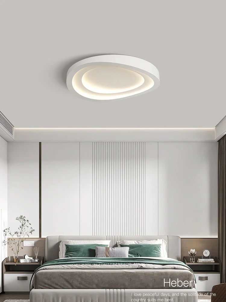 Bedroom lamp 2024 new room lamp simple modern living room lamp study LED master bedroom ceiling light
