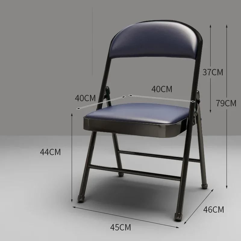 Nordic Restaurant Chairs Black Luxury Leather Designer Accent Chairs Dining Room Outdoor Sillas Comedor Home Furniture DC043 - Image 3