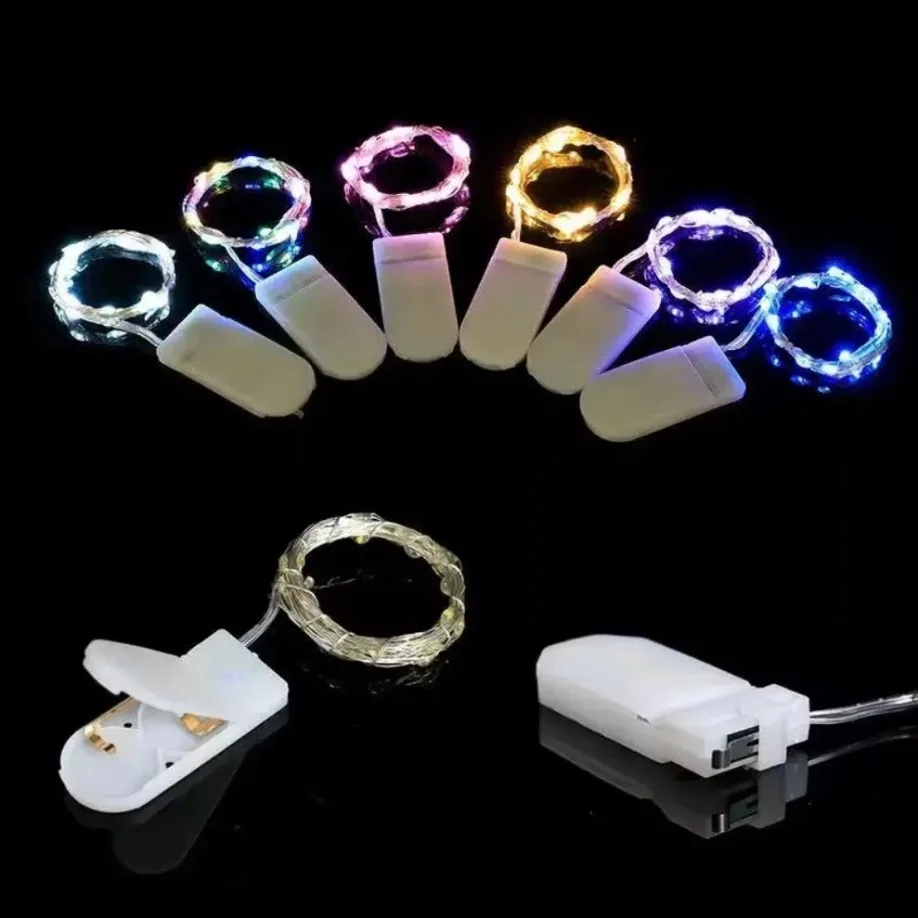 5M LED String Lights Waterproof Led Copper Wire Fairy Lights Battery Operated DIY Wedding Party Christmas Decoration Lights - Image 4