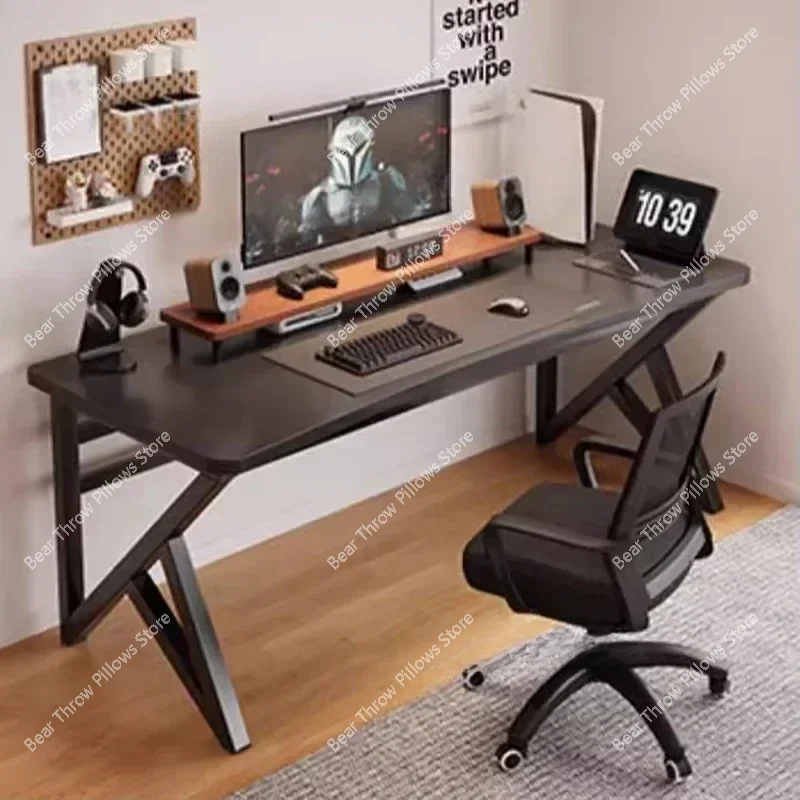 Conference Accessories Computer Desks Black School Supplies Standing Gaming Desk Executive Study Mesa De Escritorio Furniture - Image 2