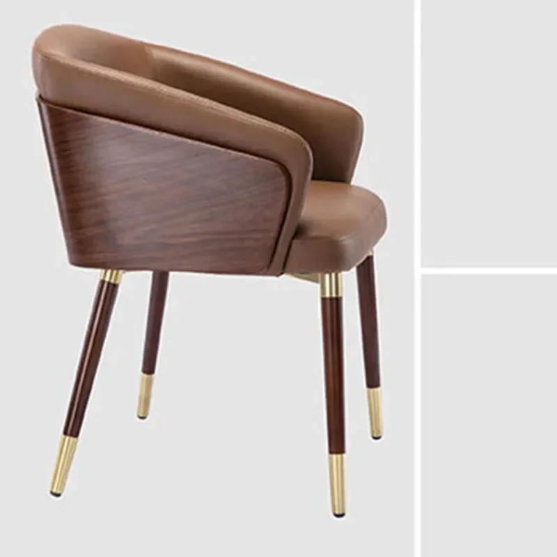 Accent Armchair Dining Chairs Camping Gaming Relaxing Floor Nordic Designer Dining Chairs Makeup Chaise Nordique Home Furniture - Image 2