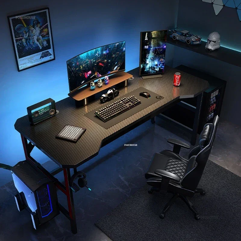 Luxury Desktop Computer Desks Home Furniture Simple Rental House Office Desk E-sports Gaming Desk Bedroom Student Study Table GM - Image 3