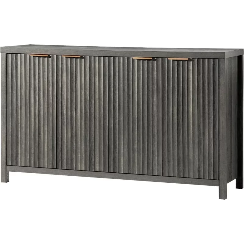Storage Cabinet Sideboard Large Buffet with Adjustable Shelves, Multifunctional Accent Cabinet Console Cabinet