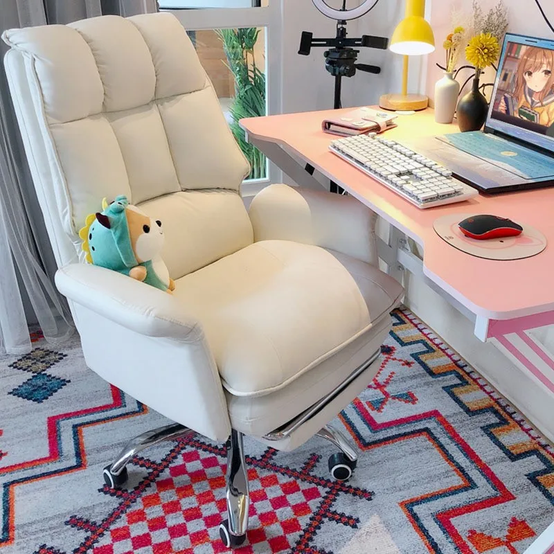OLEVO Computer Chair Bedroom Office Chair Live Desk chair Comfortable Sedentary Reclining Ergonomic Gaming Chair Game Stoelen