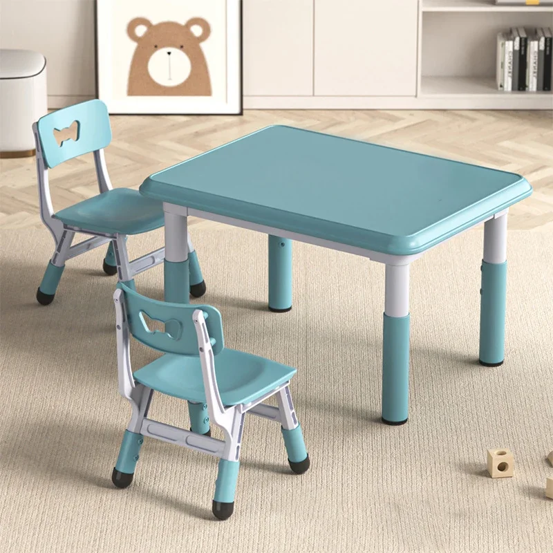 Child Desk Kids Furniture Toddler Table Children's Baby Chair Room Desks Tables Elementary School Table Pour Enfants Student Set - Image 4