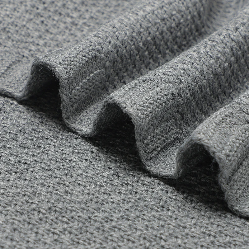 Baby Blanket Knitted Newborn Swaddle Wrap Blankets Super Soft Toddler Infant Bedding Quilt For Bed Sofa Basket Stroller Blankets - Image 4