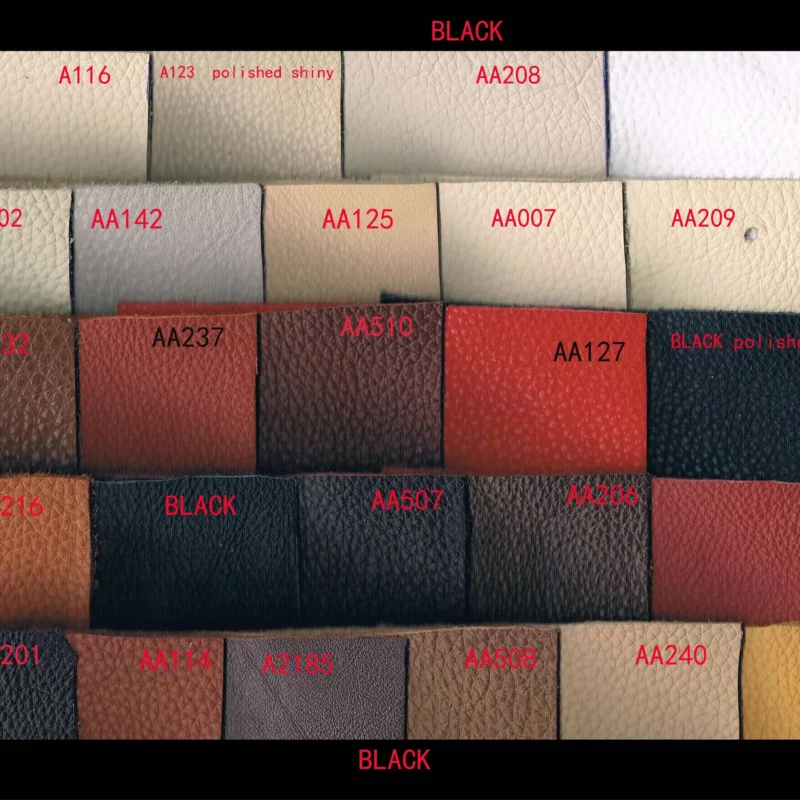 MANBAS leather swatches of living room Sofa set / muebles de sala genuine leather sofa cama puff