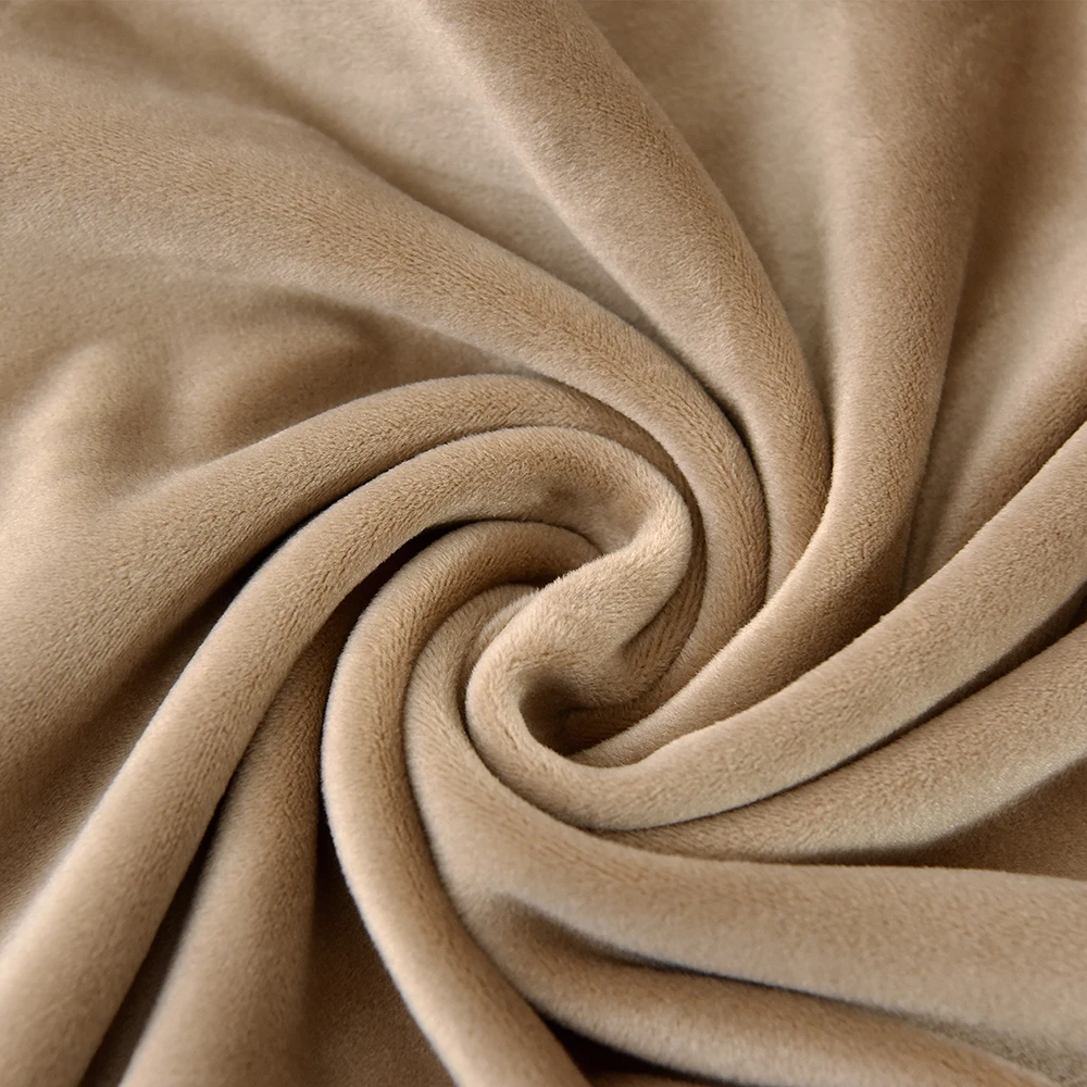Solid Color Velvet Chair Cover Spandex Back Seat Cover Living Room Office Bar Banquet Decoration Furniture Protective Cover - Image 6