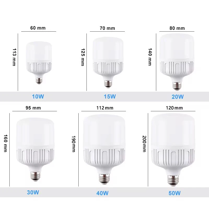 50/40/30/20/15W LED Bulb E27 Screw Mouth Lights Eye Protection Saving Energy Lamp Interior Living Room Bedroom Office Lighting - Image 6