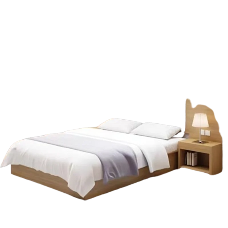wood waterproof soft double bed european bedroom wooden modern queen beds twin luxury upholstered camas de dormitorio furniture - Image 6