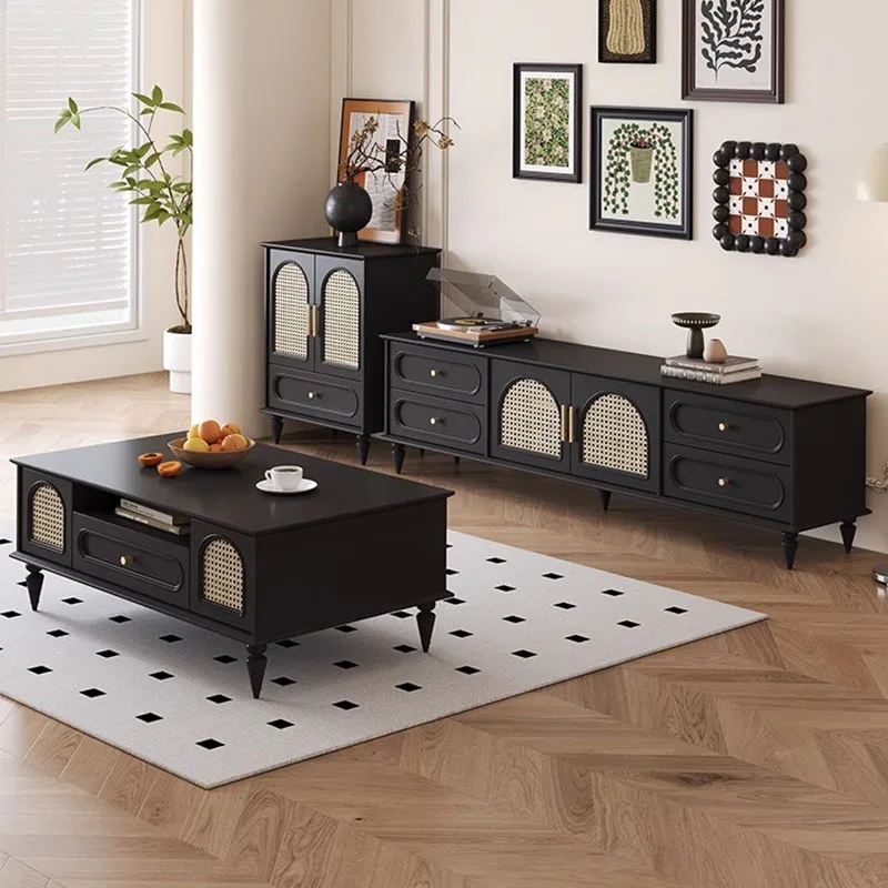 Entryway Aesthetics Living Room Cabinets Unique Luxury Locker Buffet Tv Cabinets Buffet Minimalist Cajoneras Hotel Furniture - Image 3