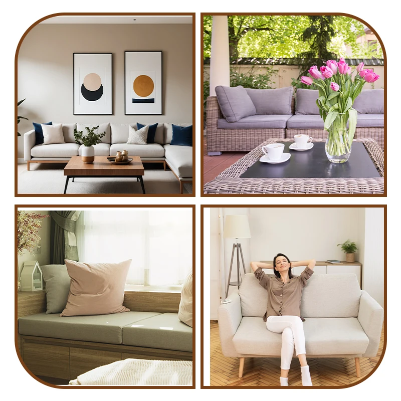Custom Cushion Covers Personalized Size Seat Cushion Covers Soft Furniture Cushion Covers Long Chair Seat Pad Cushion Covers - Image 6