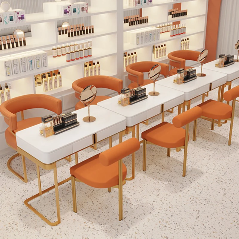 Modern Desk Dining Chairs Living Room Vanity Luxurydesign White Dining Chairs Armchair Wedding Sillas Cadeira Home Furniture - Image 6