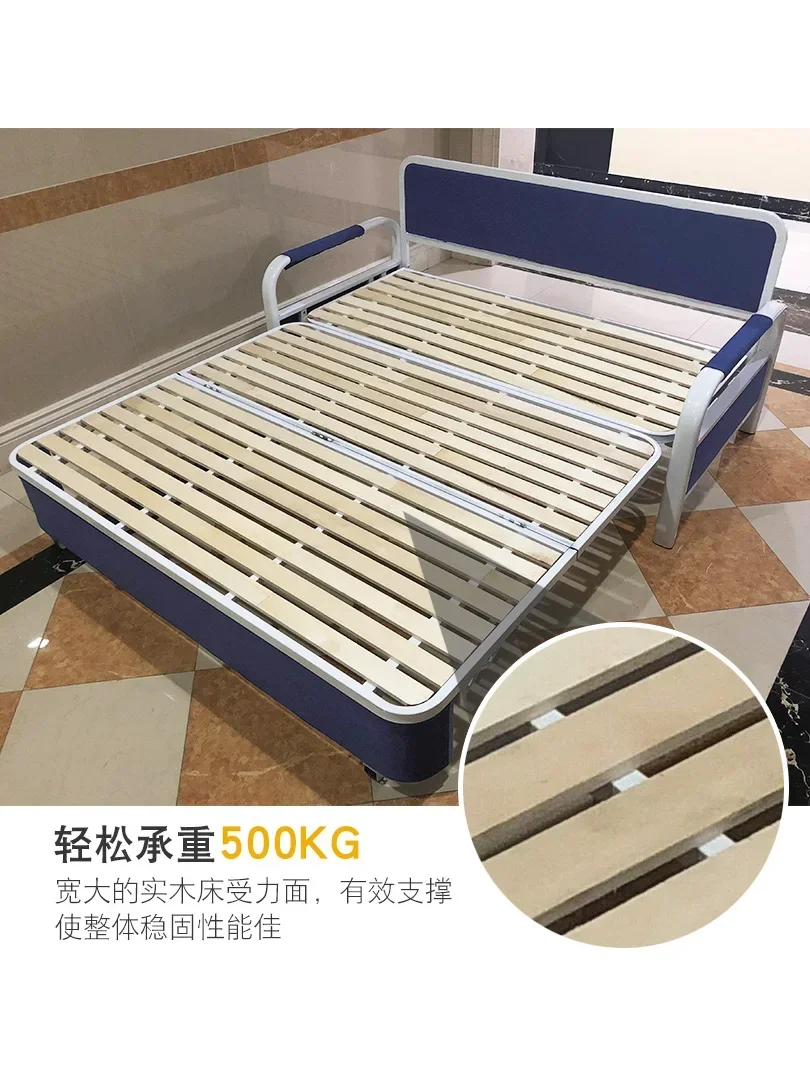 Small unit sofa bed, foldable, dual-purpose living room, single person - Image 5