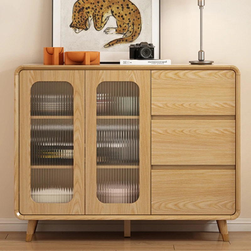 China Cabinets Living Room Trimmer Storage Chest Drawers Cabinet Narrow High Closet Buffet Cajoneras Furniture Kitchen Filing - Image 3