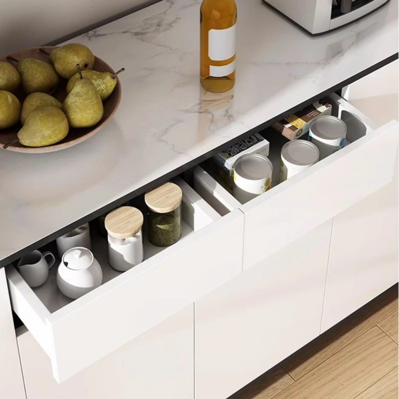 Mobile Shelf Living Room Cabinet Storage Dresser Makeup Organizer Display Buffet Tv Cabinet Small Setscajoneras Salon Furniture - Image 5