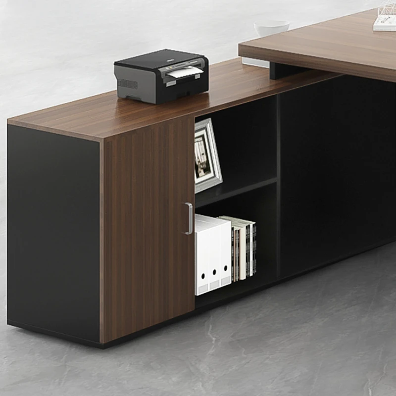 Minimalist Executive Desks Writing Professional Auxiliary Work Corner Student Side Table Study Computer Mesa Office Furniture - Image 2