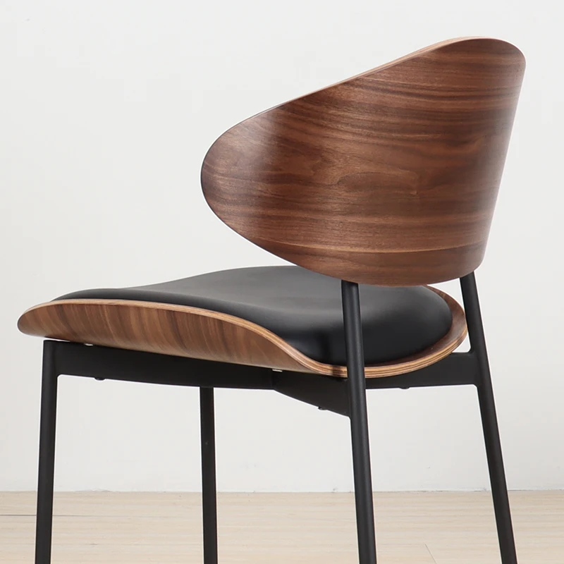 Chair, Nordic style leisure chair, modern simple dining chair, study office chair, makeup chair, hotel restaurant chair - Image 2