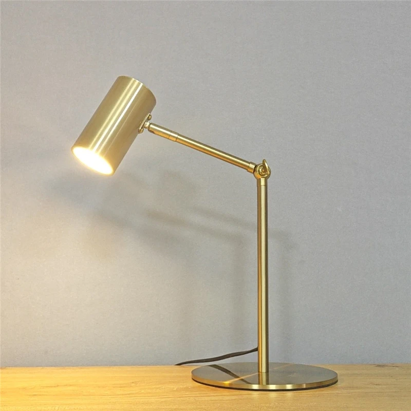 Modern Creative Golden Table Lamps Eye Protection Study Reading Desk Lamp Nordic Living Room Bedroom Bedside Decor Table Light - Image 6