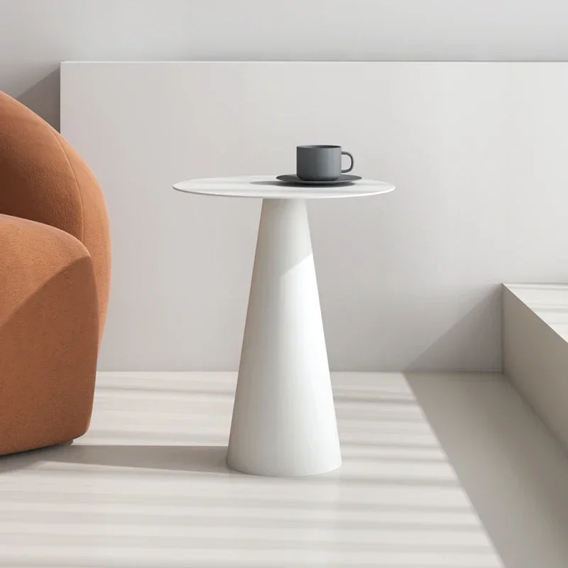 Designer Minimalist Side Table Living Room Wrought Iron Corner Table Light Luxury Small Table Bedroom Mobile Furniture