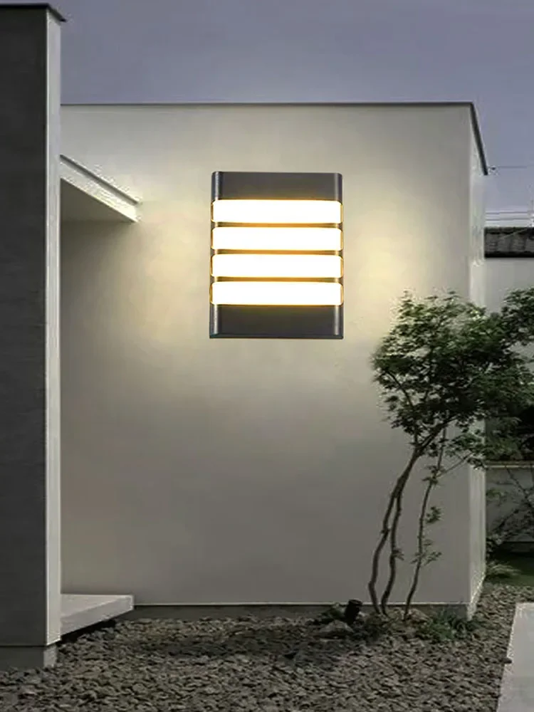 Modern LED Wall Lamp Outdoor Waterproof for Garden Aisle Balcony Entryway Wall Sconce Home Decoratioan Light Luster Fixtures - Image 5
