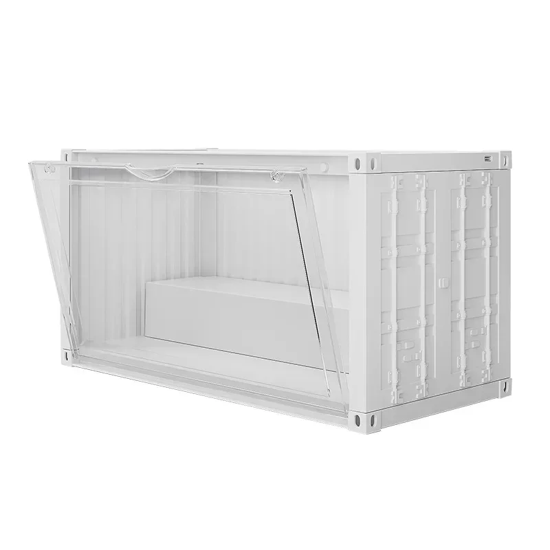 Doll Storage Box Animation Model Magnetic Display Rack Dustproof Dolls Block Toys Transparent Lights Display Box Combination - Image 5
